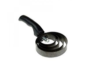 HORZE Étrille métallique Ronde, Noir,