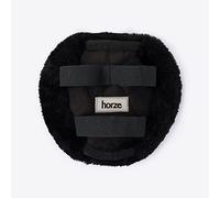 HORZE Fourreaux de Collier de Chasse en Fausse Fourrure Narvik, Noir, One Size