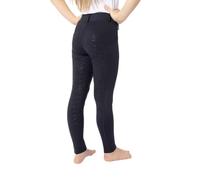 HORZE Legging d'équitation DEA, pour Enfant, Pantalon d'équitation pour Fille, Passants de Ceinture, empiècement Complet, Poche pour téléphone Portable