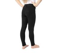 HORZE Legging d'équitation DEA, pour Enfant, Pantalon d'équitation pour Fille, Passants de Ceinture, empiècement Complet, Poche pour téléphone Portable