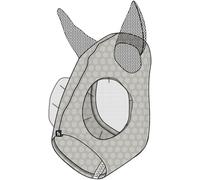 HORZE Masque anti-mouches élastique zippé noir cheval