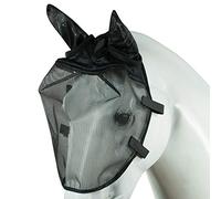 Horze Masque Anti-Mouches pour Filet, Noir, XS