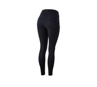 HORZE Mira Culotte d'équitation pour Femmes, Leggings d'équitation avec Poche pour Portable et Fond Complet, Bleu, EU36