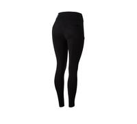 HORZE Mira Culotte d'équitation pour Femmes, Leggings d'équitation avec Poche pour Portable et Fond Complet, Noir, EU34
