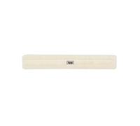 HORZE Narvik Housse de rêne en fausse fourrure Blanc cassé 30,5 cm