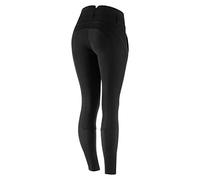 HORZE Pantalon d'équitation à basanes Cuir Daniela, Femme, Noir, 36