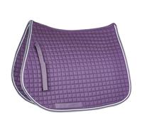 HORZE, Tapis de Selle Mixte Adepto, pour Cheval et Poney, Violet, F