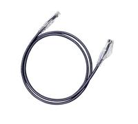 Hosa CAT6 Slim Lot de 10, 3 m, noir