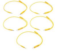 HOSA CMM-545Y Lot de 5 câbles de raccordement TS 3,5 mm avec TSF Pigtail 3,5 mm vers TS 3,5 mm