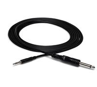 Hosa CMP-103 Câble TS vers TRS Noir