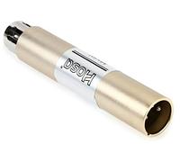 Hosa GMS-274 Interrupteur d'alimentation XLR3F vers XLR3H pour Microphone