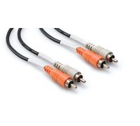 Hosa Technology 1m 2 x RCA/2 x RCA câble audio 2 m Multicolore