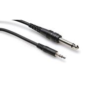 Hosa Technology CMP-105 câble audio 1,52 m 3,5mm 6,35 mm TS Noir