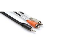 Hosa Technology CMR-210 câble audio 3,05 m 3,5mm 2 x RCA Noir