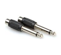 Hosa Technology GPR-101 Pack de 2 adaptateurs RCA F / Jack 6.35mm M