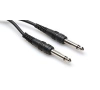 Hosa Technology TS/TS câble audio 3,05 m Noir