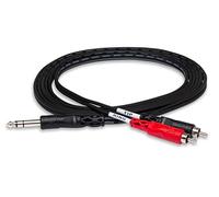 Hosa TRS-202 Câble Encart TRS vers RCA 2 m Noir
