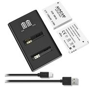 HOSAN NB-6L Batterie de Rechange Compatible pour Canon NB 6L PowerShot SX530HS SX710HS SX610HS SX700HS SX600HS D30 S120 S200 SX510HS SX170IS SX280HS SX500IS SX260HS D20 S95 S90