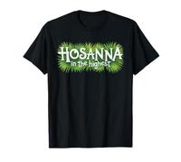 Hosanna dans Le Plus Haut Dimanche des Rameaux Sanctus Catholique Pâques T-Shirt