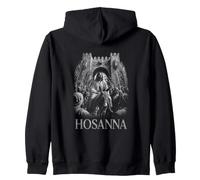 Hosanna Jésus Dimanche des Rameaux Foi chrétienne Sweat à Capuche