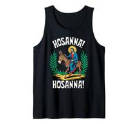 Hosanna T-Shirt : Jésus sur l'âne, Dimanche des Rameaux Débardeur