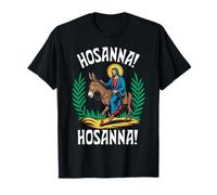 Hosanna T-Shirt : Jésus sur l'âne, Dimanche des Rameaux T-Shirt