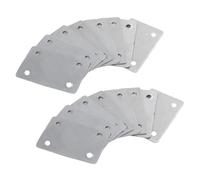 HOSATIGER 60mm x 38mm Flat Repair Mending Plate Join Support Bracket 16 Pcs