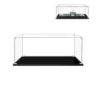 Hosdiy Acrylique Vitrine pour (Architecture Maison Blanche) Modèle - Vitrine Présentoirs Compatible avec Lego 21054 (Seul Vitrine, sans Modèle)