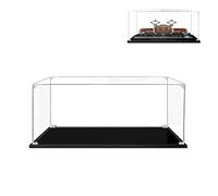 Hosdiy Acrylique Vitrine pour (Crocodile Locomotive) Modèle - Vitrine Présentoirs Compatible avec Lego 10277 (Seul Vitrine, sans Modèle)