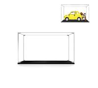 Hosdiy Acrylique Vitrine pour (Fiat 500 Creator) Modèle - Vitrine Présentoirs Compatible avec Lego 10271 (Seul Vitrine, sans Modèle)
