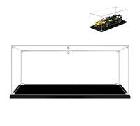 Hosdiy Vitrine Acrylique Transparent - Compatible avec Lego 42151 - Présentoir Rectangulaire Bugatti-Bolide - 35 x 15 cm - Tabletop Mount