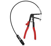 Hose Clamp Pliers | Flexible Bendable Throat for Tube Bundle Clamps | Alloy Steel Hand Tool with Oxidation Preventive Finish | Ergonomic Handle for Comfortable Grip