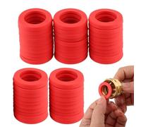 Hose Gasket Washers | 50PCs Garden Hose Washer Silicone Seals | Leak-Proof Plumbing Repair Tools | Universal Rubber Gaskets For Sprinklers, Faucets, Sinks, Shower Heads | Bathroom, Appliance, Pressure