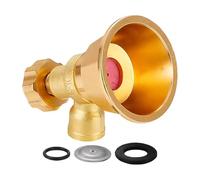 Hose Nozzle - Heavy Duty Brass Garden Sprayer | High Pressure Adjustable Hose Attachment for Plant Watering Seedling, Flower Care Pet Showering and Lawn Irrigation Cleaning