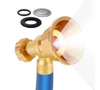 Hose Nozzle | Heavy Duty High-Pressure Adjustable Sprayer | Durable Garden Spray Nozzle Hose Attachment For Plant Watering, Seedling Cultivation, Flower Care, Pet Showering, Lawn Irrigation, Patio Cle