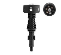 Hose Nozzle - High Pressure Adjustable Brass Tip Foam Nozzle | 6-in-1 High Pressure Hose Spray Nozzle Multifunctional Garden Watergun for Car Wash, Plant Watering, Pet Showering