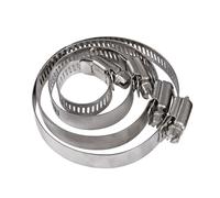 Hose Throat Clamp Adjustable 6-165mm Stainless Steel Worm Gear Hose Clip Water Pipe Hood Washing Machine Gas Pipe Collar Clamp
