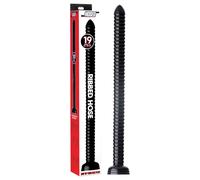 Hosed AF506 Godemichet pour Femme/Homme Anale avec Ventouse 48 cm Taille XXL Noir U