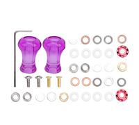 HOSEONFN 1 paire de bouton de poignée de remise en état de moulinet de pêche au leurre 27.5mm pour moulinet à profil bas