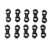 HoseOnfn 10pcs Bicycle Brake Cable S Clips, pour une utilisation universelle dans l'entretien et la réparation des vélos Ce titre répond aux exigences en commençant par le