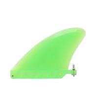 HOSEONFN Aileron de planche de surf de 11,7 cm en TPU léger, contrôle amélioré, look élégant, aileron de rechange pour longboard (vert)