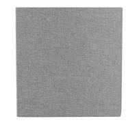 HOSEONFN Album de scrapbooking DIY avec 20 pages autocollantes, couverture en lin, rangement de photos, cadeau pour Saint-Valentin, Noël, anniversaire, mariage, voyage (pages intérieures noires)