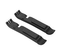 HOSEONFN Bicycle Tire Lever, 2pcs pour le pneu de vélo en nylon outil de réparation de bâton pour les vélos de montagne et de route Le nombre de caractères de titre est de 60 (y (Noir)