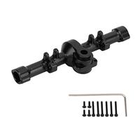 HoseOnfn CNC Metal arrière Boîtier d'essieu arrière pour axial SCX24 AXI90081 1/24 RC ATTRACHE PIEAUX Le titre optimisé répond aux exigences avec un nombre de caractères dans les (Noir)