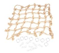 HOSEONFN Cotton Corde Bird Bird Couping Net, pour Les Jouets d'oiseaux, Le hamac de Perroquet, la balançoire Suspendue, la montée et la mâcher des Accessoires de Jouets, Un