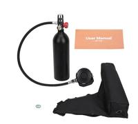 HOSEONFN Ensemble de Valve de plongée sous-Marine en Aluminium S401, Cylindre d'oxygène, respirateur de plongée en apnée, Adaptateur de Recharge, équipement de plongée (S401)