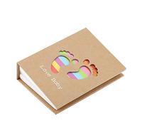 HOSEONFN pour Album Photo, Design Moderne, Colonne vertébrale Durable, Peut contenir 100 Photos 4R, Cadeau pour Amis, camarades de Classe, Clients (Feet)