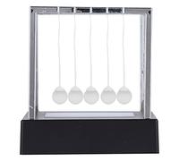 HOSEONFN pour Berceau de Newton, Jouet de Bureau éducatif pour Enfants et Adultes, Science Physique de Conservation de l'énergie Momentum, Boules Lumineuses pour décoration de (8008 Grande Boule de