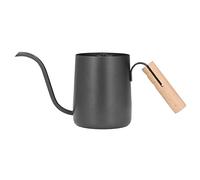 HOSEONFN pour bouilloire goutte à goutte, mots clés de recherche élevés, bouilloire à col de cygne en acier inoxydable, cafetière à long bec, versement précis, poignée en bois,