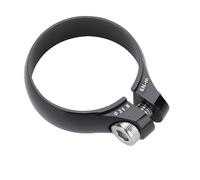 HOSEONFN pour collier de serrage de boulon de vélo, pour tige de selle 31,8 mm 27,2, super léger, deux options de couleurs (Noir)